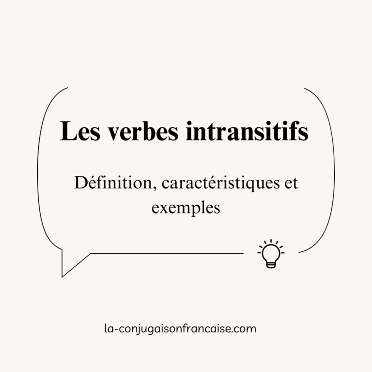 Les verbes intransitifs : définition, caractéristiques et exemples
