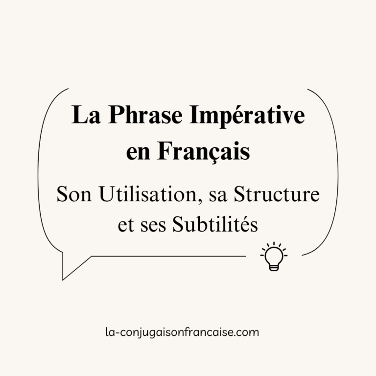 La Phrase Impérative en Français - grammaire française