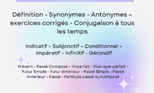 Verbe étendre conjugaison, définition, synonymes, antonymes et exercices corrigés